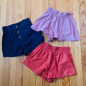 Set of 3 shorts by SHEIN size 10-12
